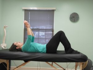 AAROM shoulder flexion